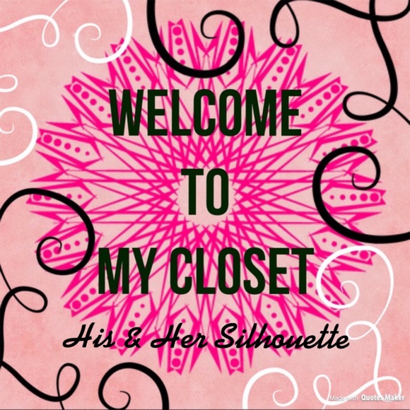 Meet your Posher, His & Her Silhouette - Picture 1 of 1